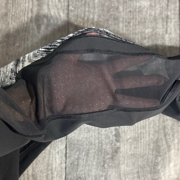 ⭐️Lululemon Hot To Street Crop in Heat Wave White Black / Black [783] - Picture 5 of 9